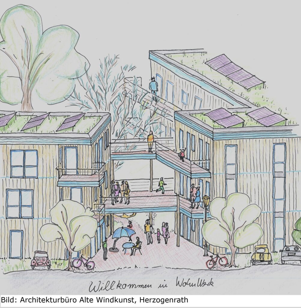 Gesucht: gemeinschaftsfreudige Menschen für das Neubauprojekt WohnWerk in Bonn-Plittersdorf